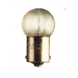 BA15s - Lampe 6V 15W (verre granité)