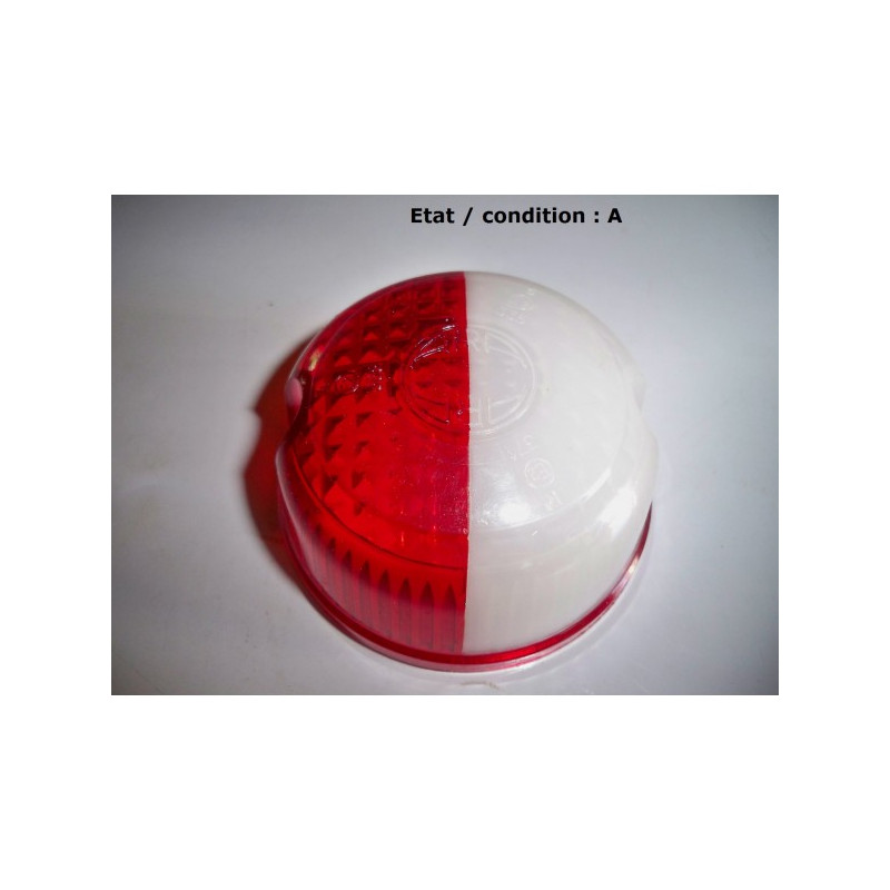 Cabochon feu gabarit blanc rouge ARA 505 (prismes)
