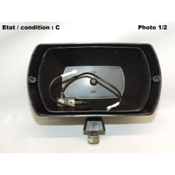 CIBIE 95I - Housing for spotlight or foglight, black 656123